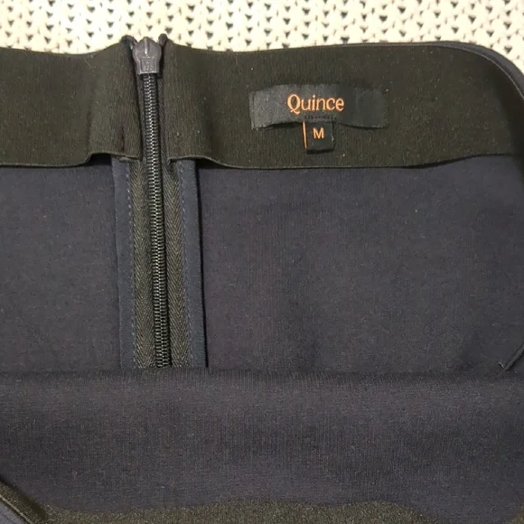 Navy Quince Skirt Pencil Size Medium - Picture 3 of 9